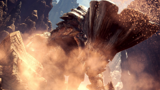画像集 No.018のサムネイル画像 / ［gamescom］「MONSTER HUNTER: WORLD」の最新スクリーンショットが公開。古代樹の森や大蟻塚の荒地に生息するモンスターが確認できる