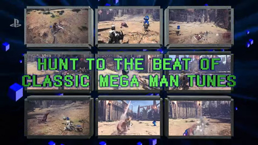 画像集 No.012のサムネイル画像 / 「MONSTER HUNTER: WORLD」でロックマンとハンティング。カプコンの名作アクション「ロックマン」とのコラボを発表