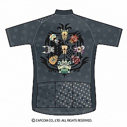 画像集 No.008のサムネイル画像 / カプコン，「モンスターハンター」「バイオハザード」「ロックマン」のサイクルジャージとサコッシュを受注開始