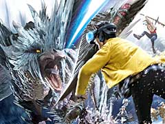 ユニバーサル・スタジオ・ジャパン,究極の“リアルな狩り”が体験できるアトラクション,「モンスターハンターワールド:アイスボーン XR WALK」を3月20日から開催