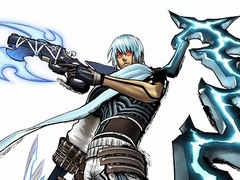 「.hack//G.U. Last Recode」で仲間になるオーヴァンの武器は「双星閃ク逢魔ヶ刻」。新たな姿での戦闘シーンやVol.4イメージビジュアルが公開