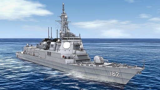画像集#002のサムネイル/「蒼焔の艦隊」と漫画“ジパング”のコラボが決定。コラボ艦艇“みらい”が登場