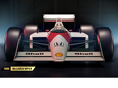 「F1 2017」のクラシックカートレイラー第3弾は「McLaren」。プロスト&セナ時代のMP4/4を含む4台を収録