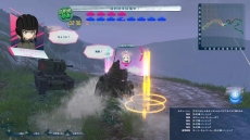 画像集 No.015のサムネイル画像 / 「ガールズ&パンツァー ドリームタンクマッチ」,感想戦モード序盤の見どころを紹介。カール自走臼砲に挑む「たんぽぽ中隊」の活躍は