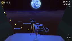 画像集 No.003のサムネイル画像 / 落下するときの感覚が気持ちいいランゲーム「Sky Dancer」を紹介する「(ほぼ)日刊スマホゲーム通信」第1478回