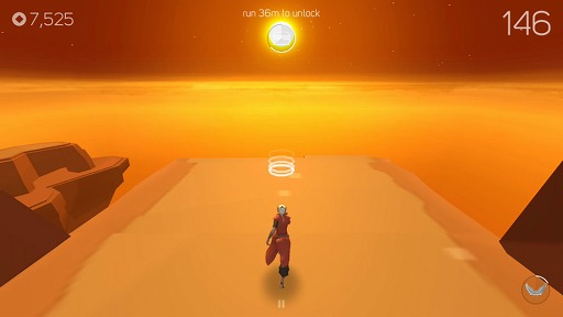 画像集 No.004のサムネイル画像 / 落下するときの感覚が気持ちいいランゲーム「Sky Dancer」を紹介する「(ほぼ)日刊スマホゲーム通信」第1478回