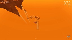 画像集 No.006のサムネイル画像 / 落下するときの感覚が気持ちいいランゲーム「Sky Dancer」を紹介する「(ほぼ)日刊スマホゲーム通信」第1478回
