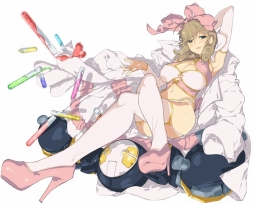 画像集 No.005のサムネイル画像 / 「閃乱カグラBurst Re:Newal」秘立蛇女子学園の描き下ろしキャラクターイラストが公開に。大道寺先輩と凛の「秘伝忍法・壱」紹介動画も