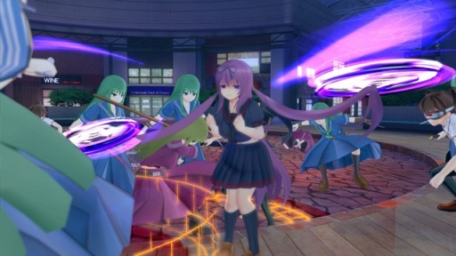 画像集 No.018のサムネイル画像 / 「閃乱カグラ Burst Re:Newal」，追加キャラクターの紫，忌夢，両備，両奈が本日配信