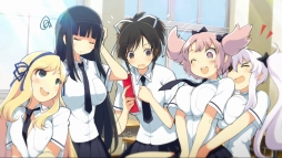 画像集 No.003のサムネイル画像 / 「閃乱カグラ」シリーズの特設サイト｢シノビ少女図鑑」，国立半蔵学院の動画を公開