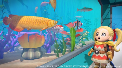 画像集 No.009のサムネイル画像 / 「ドラゴンクエストビルダーズ2」,追加DLC第2弾「水族館パック」を本日発売。水族館の作成などの新要素が登場