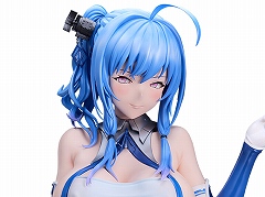 お値段33万円!「アズールレーン」セントルイス 1/1 胸像フィギュアの予約受付を開始。全高は約732mm,眼球には“追視アイ”を採用