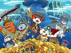 3DS向け新作,「妖怪ウォッチバスターズ2 秘宝伝説バンバラヤー」が2017年冬に発売。さらに,「妖怪ウォッチ3」の大型アップデートの配信開始が2017年8月30日に決定
