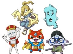 「妖怪ウォッチバスターズ2 秘宝伝説バンバラヤー」,「ソード」と「マグナム」の限定妖怪の一部を公開。過去シリーズとの連動で手に入る妖怪も
