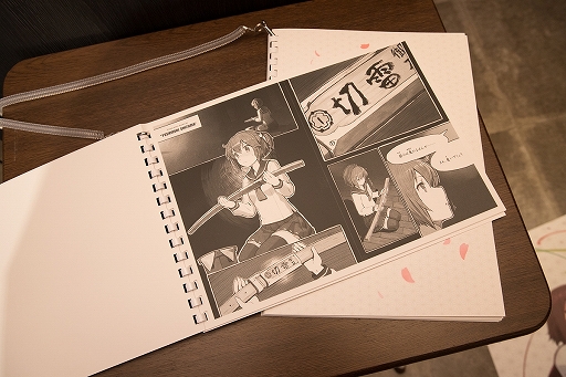 画像集 No.015のサムネイル画像 / 「刀使ノ巫女」SQUARE ENIX CAFEとのコラボ内容をレポート。フードやドリンクのほか,貴重な資料展示も