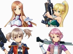 「ソードアート・オンライン フェイタル・バレット」の主人公は“プレイヤー自身”。 2人のヒロイン,SAO/ALO勢のGGO版衣裳などをまとめて紹介