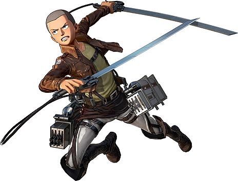 画像集 No.012のサムネイル画像 / 「進撃の巨人2」,能力強化や武器開発なども行える「日常パート」の詳細と,サシャやコニーらプレイアブルキャラ5人が公開