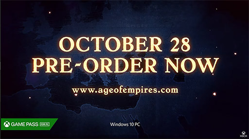 画像集#002のサムネイル/［E3 2021］「Age of Empires IV」の発売日が2021年10月28日に決定。新規トレイラーも公開