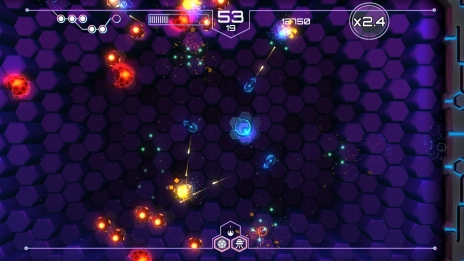 画像ギャラリー No.004のサムネイル画像 / 「Tachyon Project」がPS4/Xbox One/Wii U/PS Vitaで配信開始。AIが主人公の360度シューティング