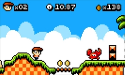 画像集 No.003のサムネイル画像 / ノンストップアクションゲーム「キッドトリップ RUN!」が8月30日にニンテンドー3DSで配信開始