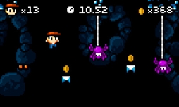 画像集 No.008のサムネイル画像 / ノンストップアクションゲーム「キッドトリップ RUN!」が8月30日にニンテンドー3DSで配信開始