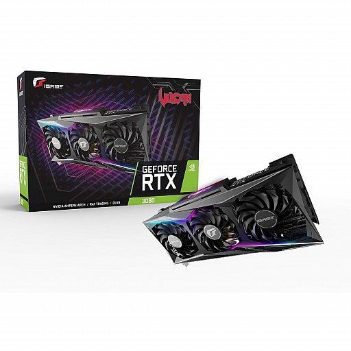 画像集#001のサムネイル/側面にシステム情報を表示できるColorful製RTX 3080カードが発売に