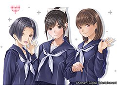 「ラブプラス EVERY モバイルVRゴーグル」がムービックで受注開始。カノジョごとと,3人が揃ったデザインの計4種をラインナップ