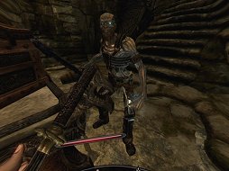 画像集 No.034のサムネイル画像 / 「The Elder Scrolls V: Skyrim VR」の冒険は最高。メインクエスト完了まで遊んだうえで，通常版より圧倒的に面白いと断言する