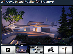 Windows MR対応HMDからSteam VRアプリが利用可能に。早期アクセス版として対応ソフトの配信が始まる