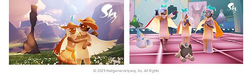 画像集 No.001のサムネイル画像 / 「Sky 星を紡ぐ子どもたち」，gamescom 2023へ出展決定。PC版の試遊に加えて，歌手AURORAさんのバーチャルコンサートで1万人同時接続を目指す