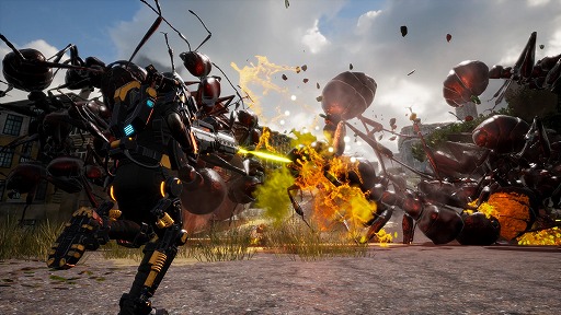 画像集 No.088のサムネイル画像 / 「EARTH DEFENSE FORCE: IRON RAIN」の発売日が2019年4月11日に決定。パッケージ版/ダウンロード版の各種特典が公開