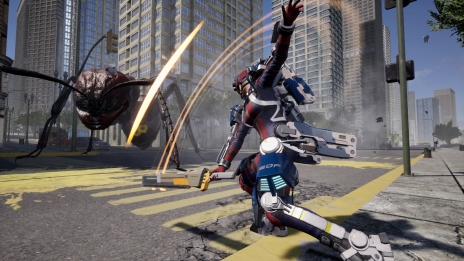 画像集 No.127のサムネイル画像 / 「EARTH DEFENSE FORCE: IRON RAIN」,機動歩兵「プロールライダー」の情報が公開に。高い運動性能や巨大生物を操るシステムを持つPAギア