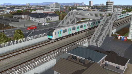 画像集 No.009のサムネイル画像 / 「A列車で行こうExp.」，新規収録となる車両や建物が公開