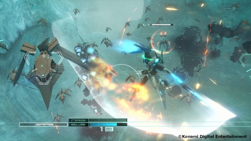 画像集 No.003のサムネイル画像 / PC版「ANUBIS ZONE OF THE ENDERS:M∀RS」をDolby Atmos環境でプレイ。立体的なサウンドで，さらなる臨場感を楽しめる
