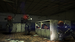 画像集 No.005のサムネイル画像 / 「フロントミッション」シリーズの世界設定を受け継ぐ「LEFT ALIVE」,キーアートを飾る主人公3人の背景設定などが公開に