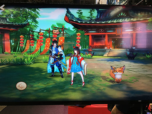 画像集 No.001のサムネイル画像 / ［TGS 2017］PCゲームかと思ったらまさかのスマホタイトル。「雲夢四時歌（仮）」がTGS 2017の完美世界ブースにプレイアブル出展