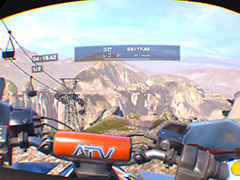 ATV(全地形対応車)で競うPS4「ATV ドリフト&トリックス」,PS VRプレイ時のスクリーンショットが公開