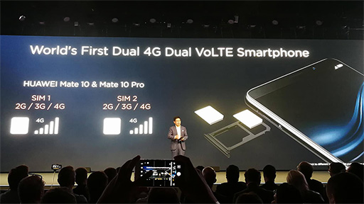 画像集 No.009のサムネイル画像 / Huawei,ハイエンドスマホ「Mate 10」シリーズを発表。AI処理機能搭載SoC「Kirin 970」と縦長ディスプレイの採用が見どころ