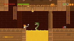 画像ギャラリー No.011のサムネイル画像 / 8bit風の2DアクションADV「エリエット クエスト」のPS4版とSwitch版が配信開始
