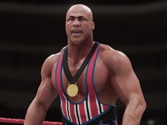 「WWE 2K18」が国内向けに本日販売を開始。早期購入特典でWWE名誉殿堂入り選手“カート・アングル”がもらえる