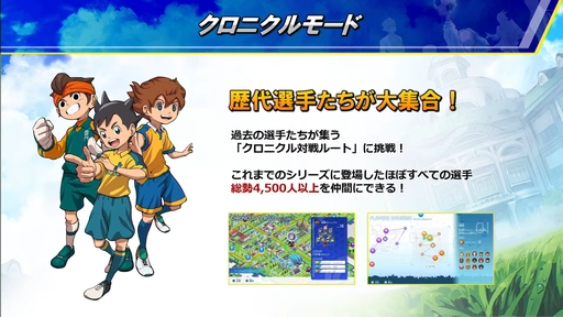 画像集 No.002のサムネイル画像 / ［TGS2023］「イナズマイレブン 英雄たちのヴィクトリーロード」ステージイベントをレポート。探索マップでは個性的なモブが待ち受けている