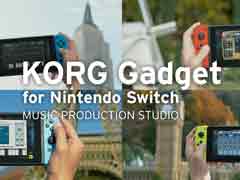 作曲ソフト「KORG Gadget for Nintendo Switch」がオンラインマルチプレイに対応。楽曲データの交換も可能に