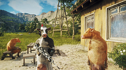 画像集#032のサムネイル/「Ghost of Tsushima」「RDR2」「ジャストコーズ4」で2021年の干支,牛を撮る! 可愛い牛から獰猛な牛,空飛ぶ牛までよりどりみどり
