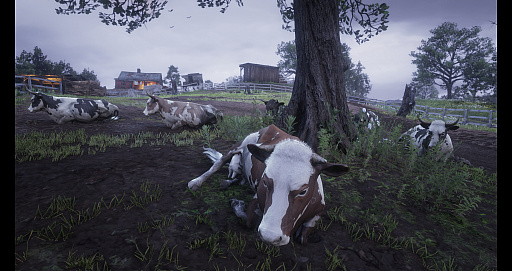 画像集#060のサムネイル/「Ghost of Tsushima」「RDR2」「ジャストコーズ4」で2021年の干支,牛を撮る! 可愛い牛から獰猛な牛,空飛ぶ牛までよりどりみどり