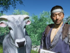 「Ghost of Tsushima」「RDR2」「ジャストコーズ4」で2021年の干支,牛を撮る! 可愛い牛から獰猛な牛,空飛ぶ牛までよりどりみどり