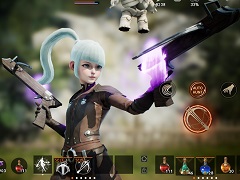 【PR】「リネージュ2M」の新武器種“クロスボウ”でGWを楽しもう。美少女が2丁クロスボウで敵を撃つ!