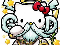 「コトダマン」と“2023年サンリオキャラクター大賞”のコラボがスタート。ニューワードとキティちゃんがコラボした新キャラクターも登場