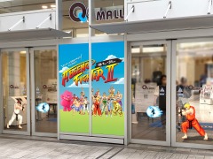 「ストII」キャラがあべのキューズモールをジャック。コラボイベント“ABEENO FIGHTER II”が10月1日より開催に
