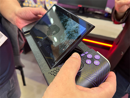 画像集 No.004のサムネイル画像 / ADATAが開発中の携帯型ゲームPC「XPG Nia」は，新型メモリ「LPCAMM2」採用でメモリをユーザーが交換できる