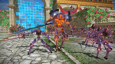 画像集 No.018のサムネイル画像 / 「Fate/EXTELLA LINK」のショートプレイ動画第5弾はジル・ド・レェとランスロット。ゲームシステムの最新情報も公開に